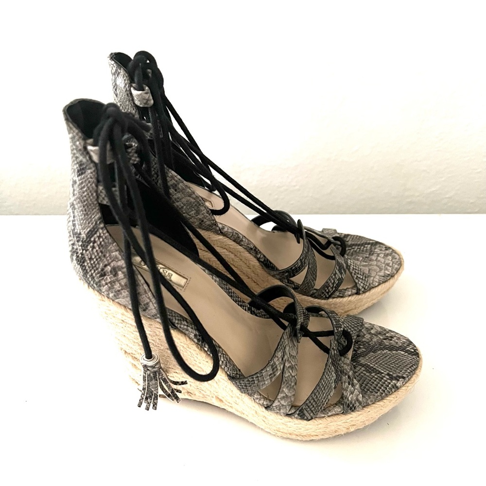 GUES ESPADRILLE WEDGES SANDALS
